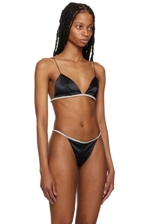 [NUE]Black Rosie Bra 231472F073004