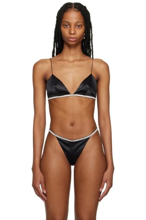 [NUE]Black Rosie Bra 231472F073004
