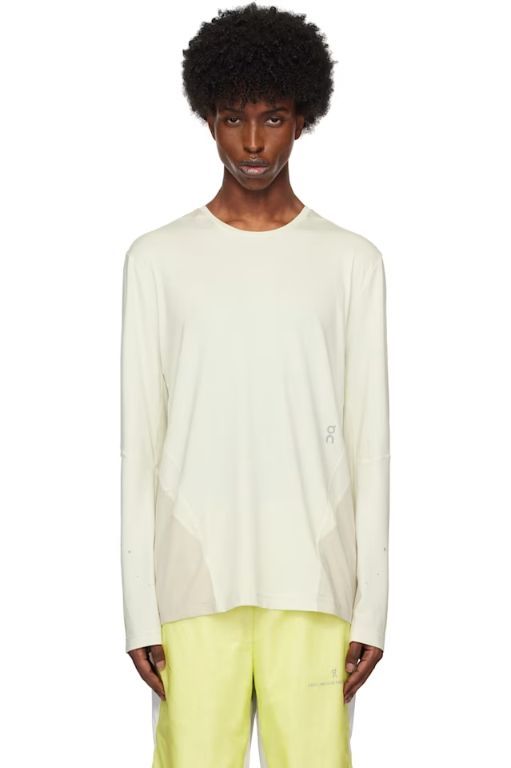 [POST ARCHIVE FACTION (PAF)]Off White On Edition Running Long T shirt 251351M213007
