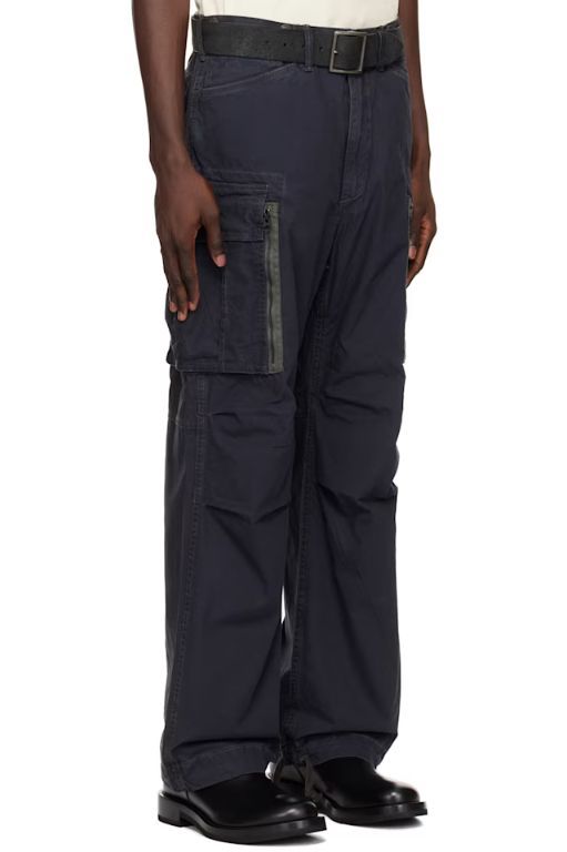 [더블알엘]Navy Ranger Poplin Cargo Pants 242435M188005