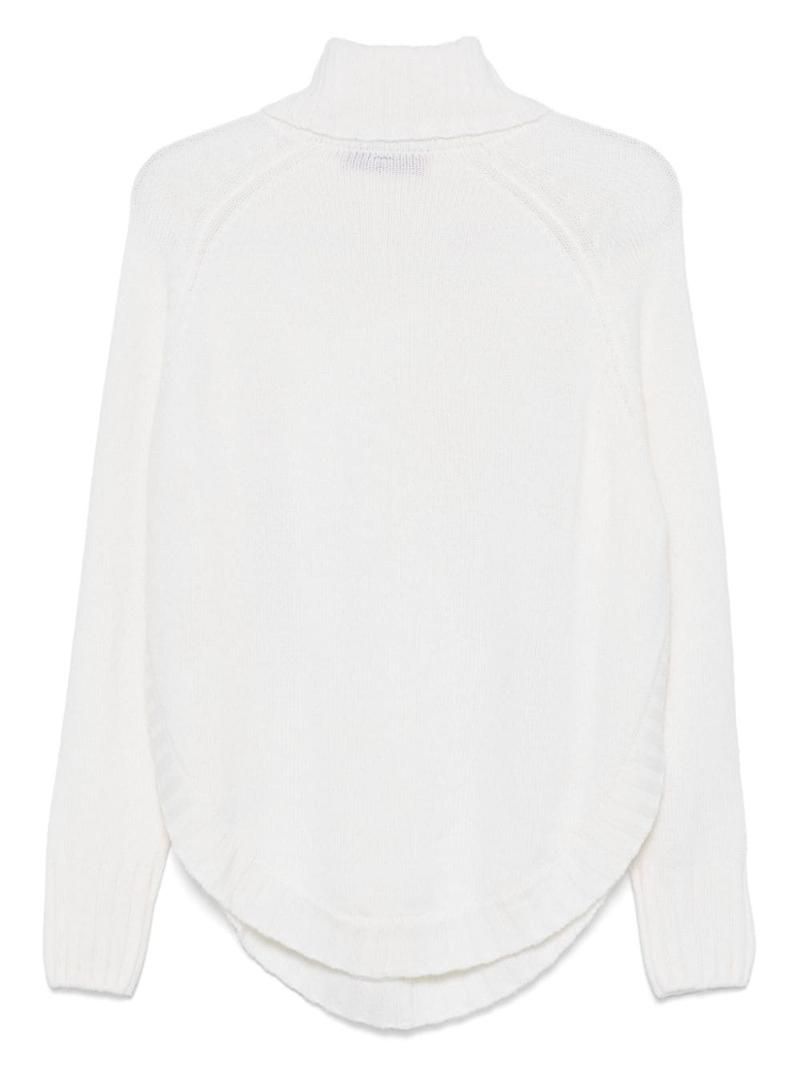 WILD CASHMERE ROSE WOOL SWEATER ROSE001