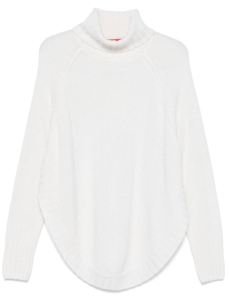 WILD CASHMERE ROSE WOOL SWEATER ROSE001