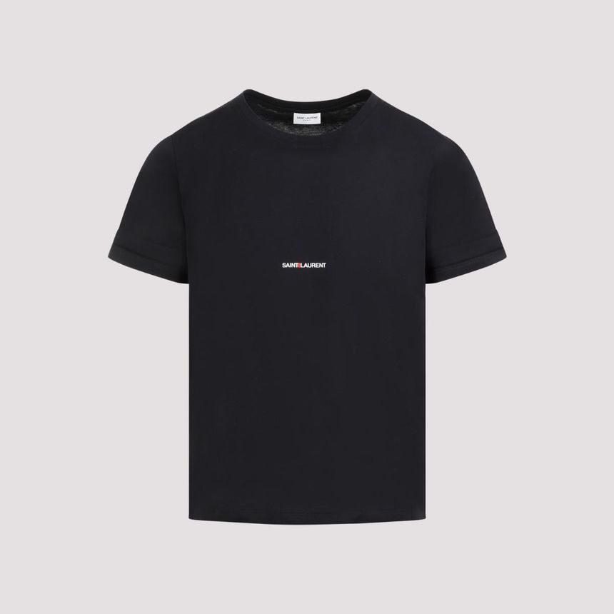464572.YB2DQ-1000 NOIR Saint Laurent Crew Neck T shirt