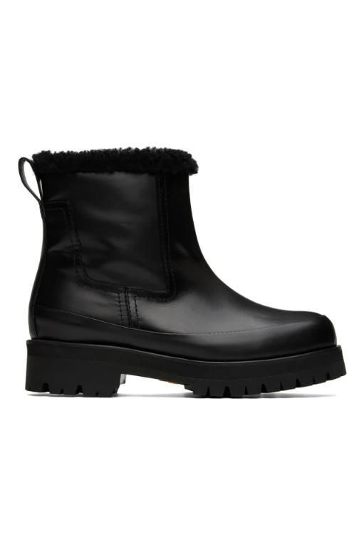 [준지]Black Mustang Boots 222343F113002