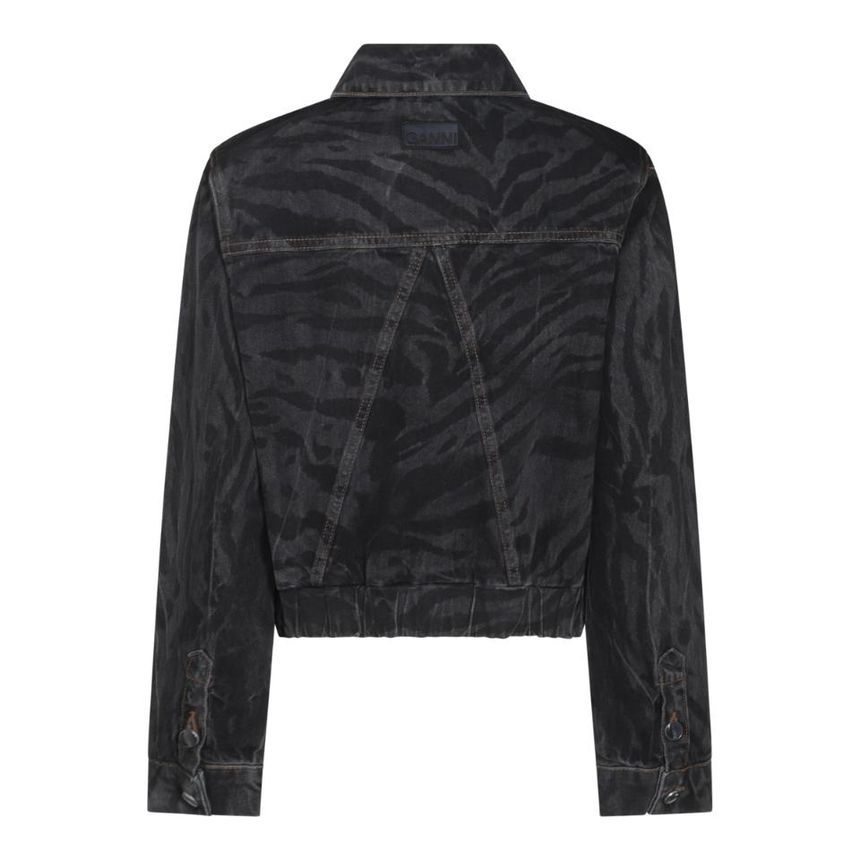 가니 데님 자켓 J1484099 Black