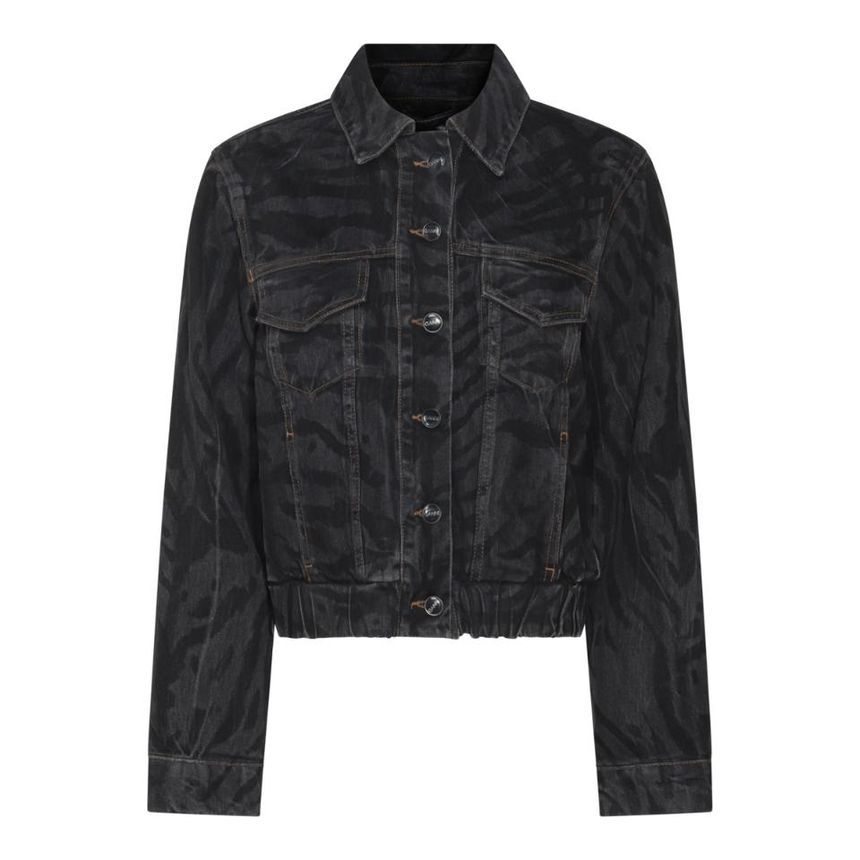 가니 데님 자켓 J1484099 Black