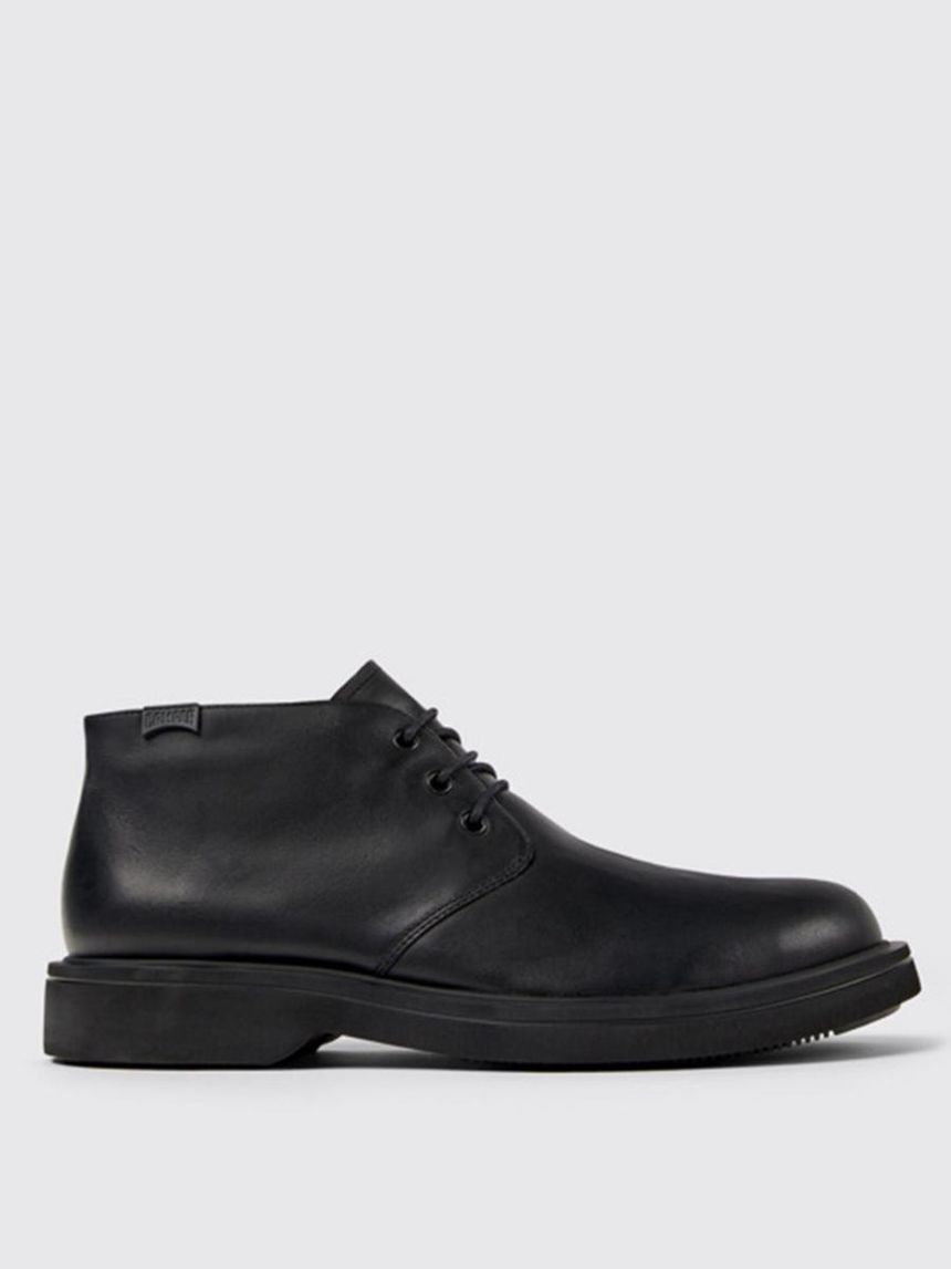 캠퍼 Mens Brogue Shoes Camper K300513-001 NORMAN Black 0 []