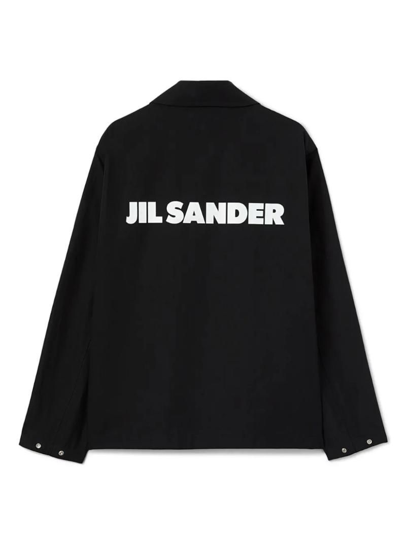 Jil Sander+ | 질샌더 로고 프린트 포플린 셔츠 재킷