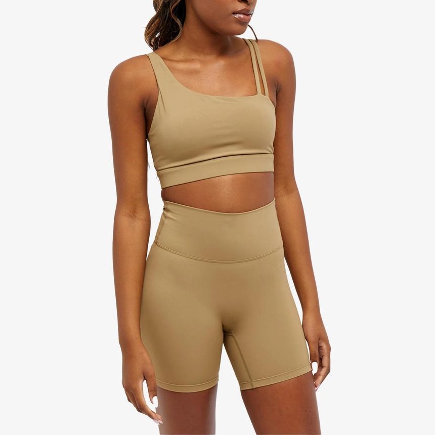 Adanola Adanola Ultimate Asymmetric Double Strap Bra ASYM-DBL-BRA-DSAND