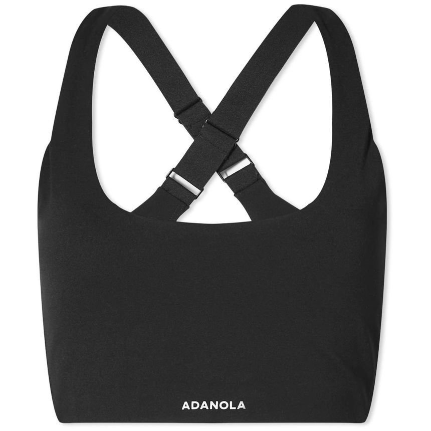 Adanola Adanola Ultimate Micro Piping Bra MP-BRA-BLACK-XL