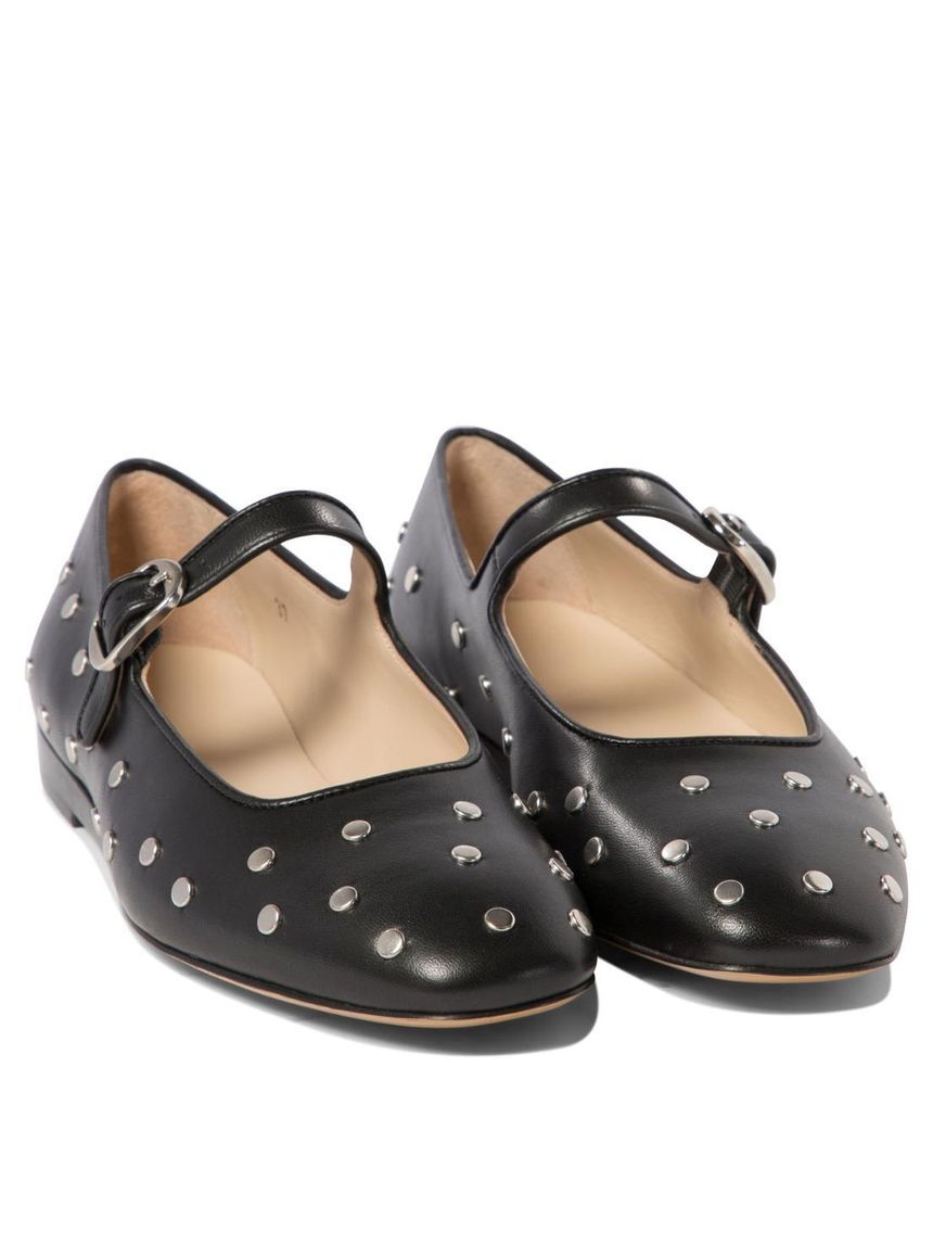 Le Monde Beryl Mary Jane studded ballet flats Black   MRJ-STDBLA []
