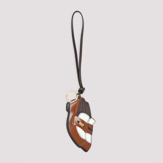 25SS 미우미우 키링 5TL532 2CUL F031W COGNAC BIANCO
