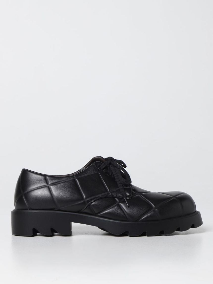 보테가 베네타 Bottega veneta strut grid lace up shoes 709000V02X0 Black 1000 []
