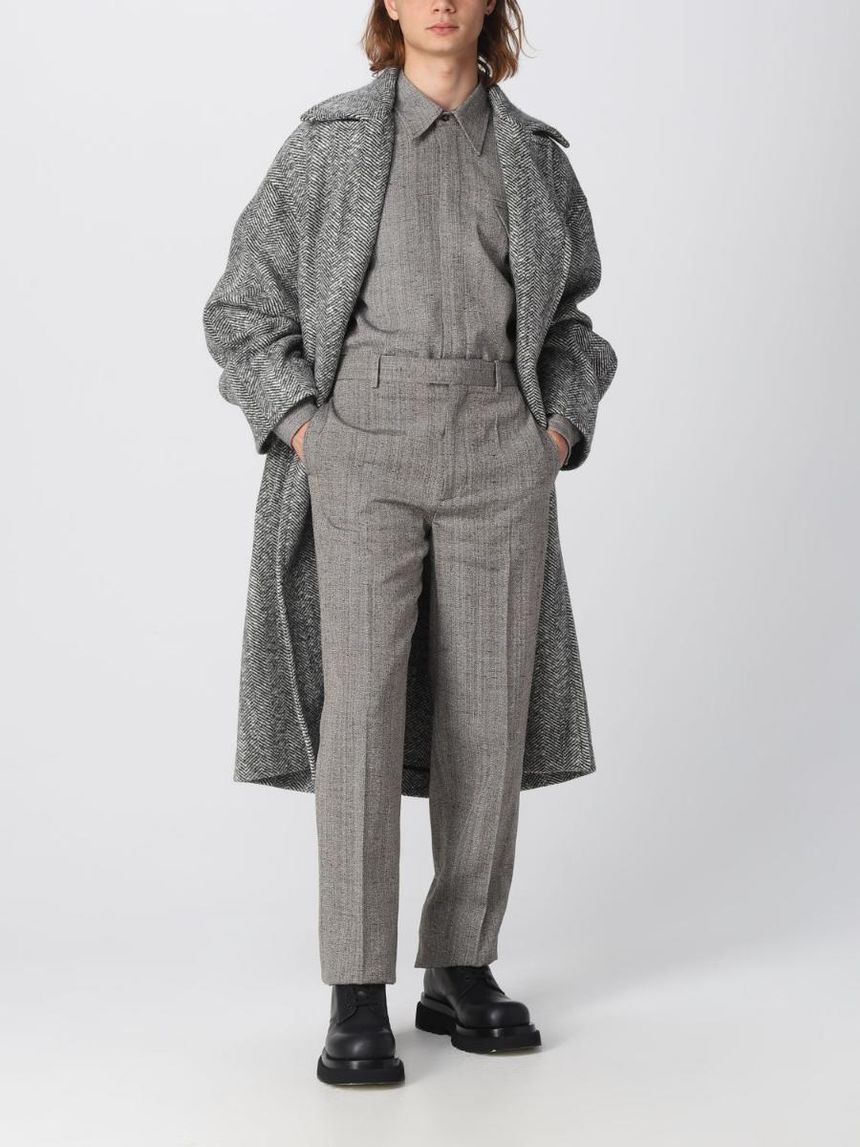 [NB03] 보테가 베네타 남성 코트 Bottega veneta coat in wool felt 748804V34P0