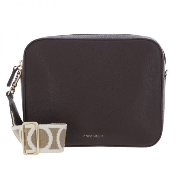 COCCINELLE Tebe 크로스오버 백 M Fondant 브라운 2593588