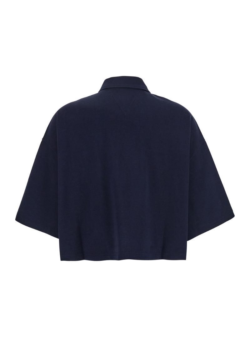 BOTTEGA VENETA CHINE COTTON PIQUET CROPPED POLO BV 820676V4Z004157