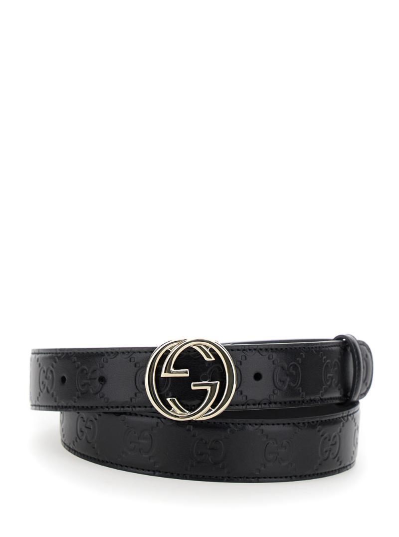 GUCCI WBELT W.30 플루톤 구치시마/ 813008AAD5L1000