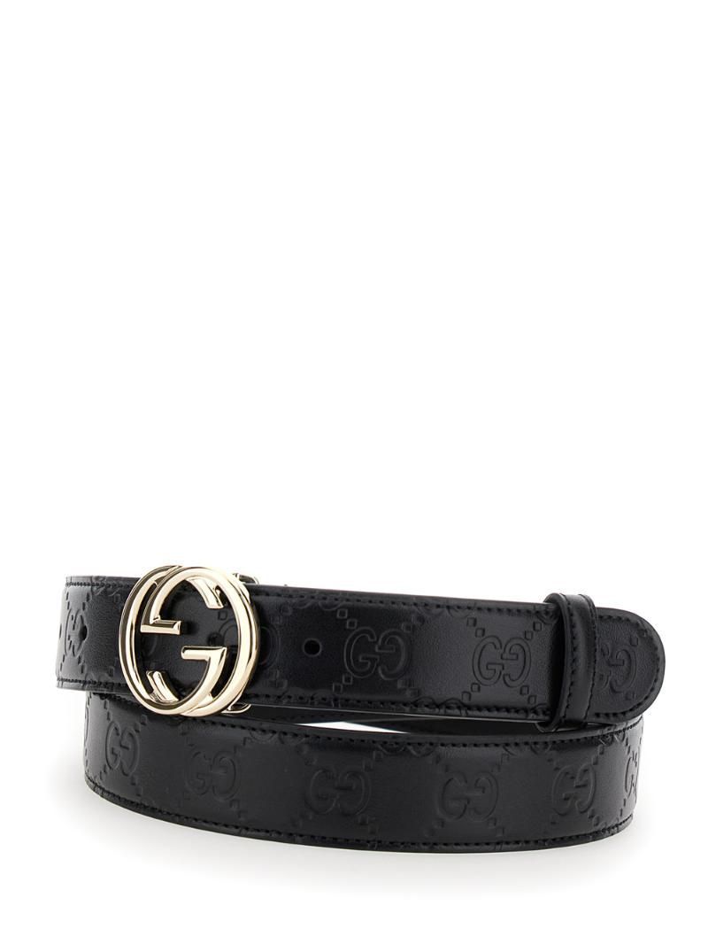 GUCCI WBELT W.30 플루톤 구치시마/ 813008AAD5L1000