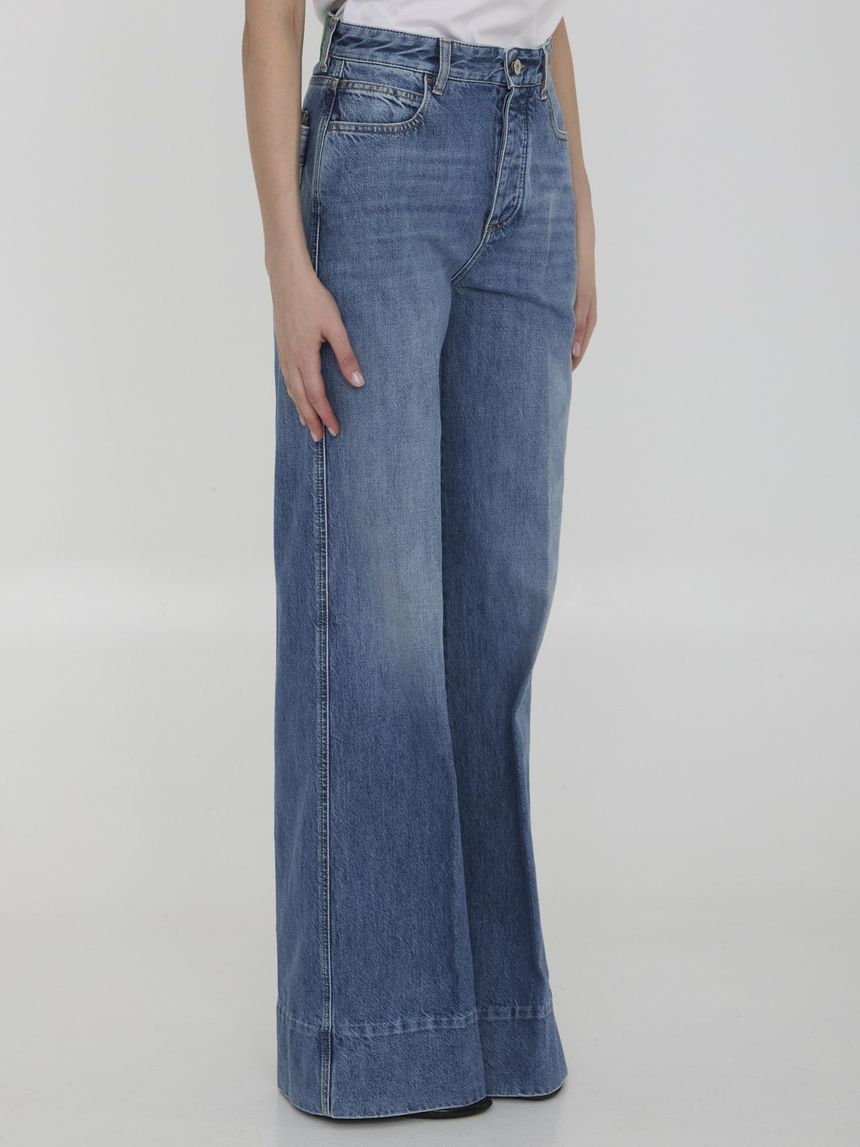 보테가 베네타 7718714715 Palazzo jeans