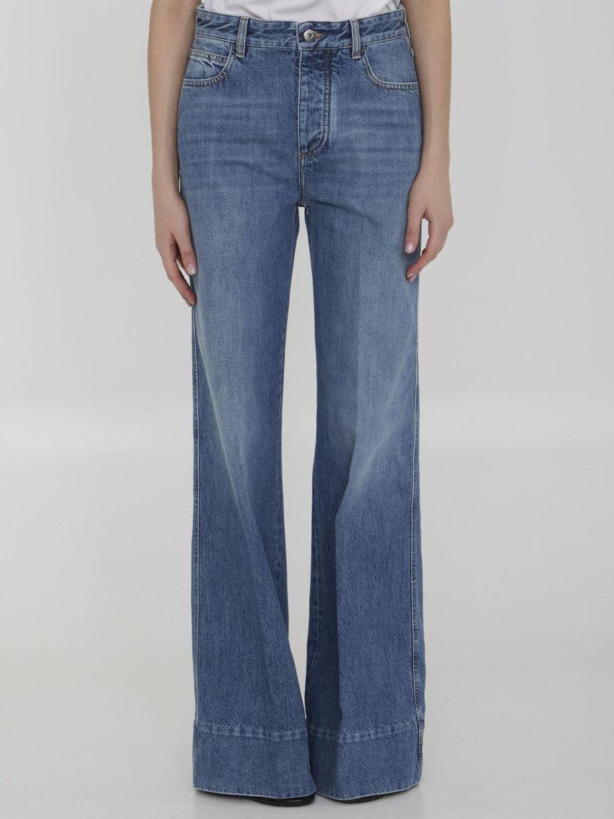 보테가 베네타 7718714715 Palazzo jeans