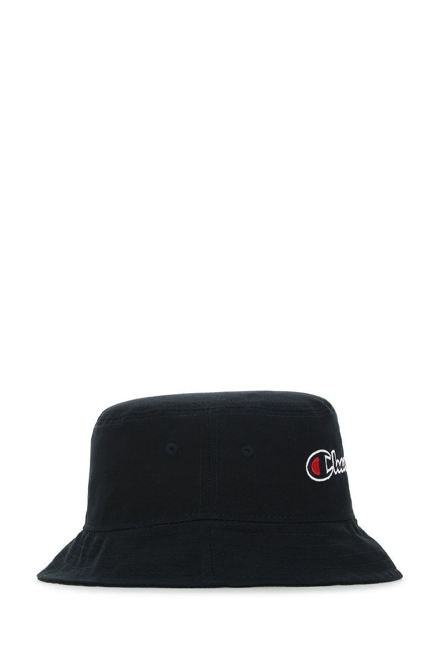 CHAMPION 블랙 코튼 버킷 모자 805556 KK001