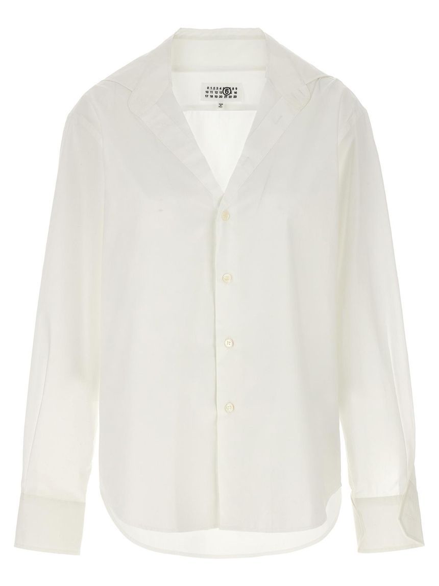MM6 메종마르지엘라 셔츠 S52DT0035 S47294 100 WHITE White