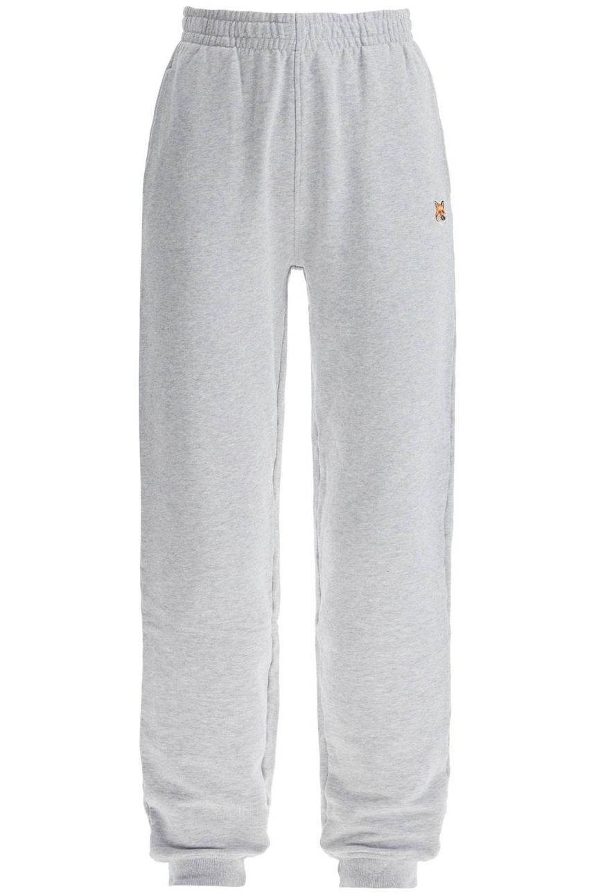 MAISON KITSUNE MW01109KM0001/H120 fox head jogging pants