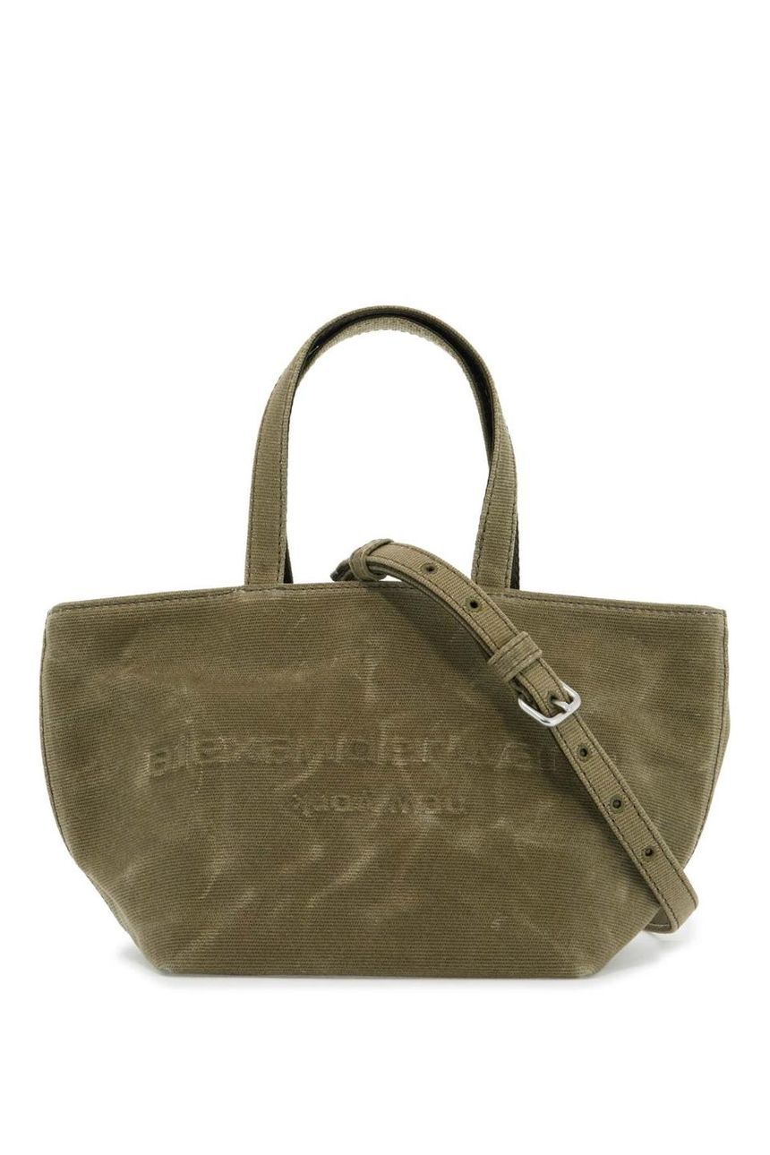ALEXANDER WANG small canvas tote bag with punch design 20324T45T/248A