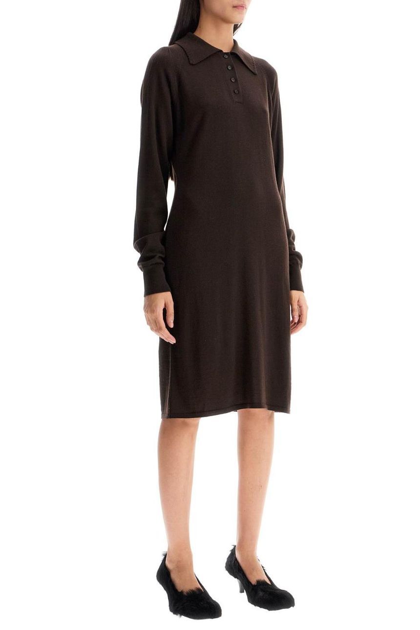 FILIPPA K merino wool polo dress in 30792/0090