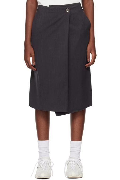 [아더에러]Gray Product  63 Midi Skirt 242039F092001