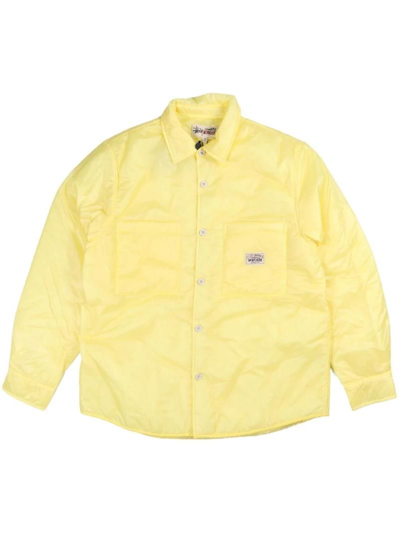 25 SS 스투시 logo patch shirt jacket 1110315 TP428413095