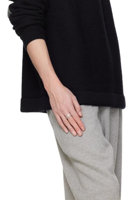 [메종마르지엘라]Silver Letter Ring 241188M147015