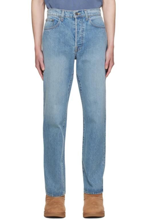 25 SS Madhappy 블루 워크 데님 진 241420M186003
