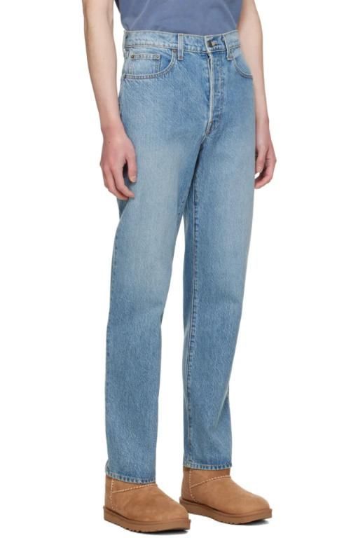 25 SS Madhappy 블루 워크 데님 진 241420M186003