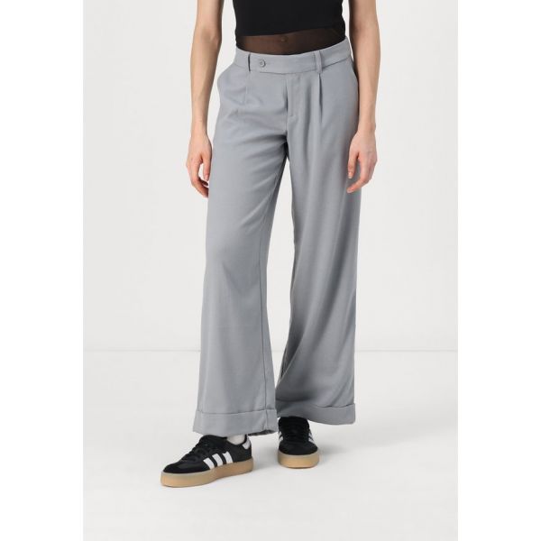 Hollister Co. 5288676 Hollister Co. TAILORED WIDE LEG Trousers heather gray