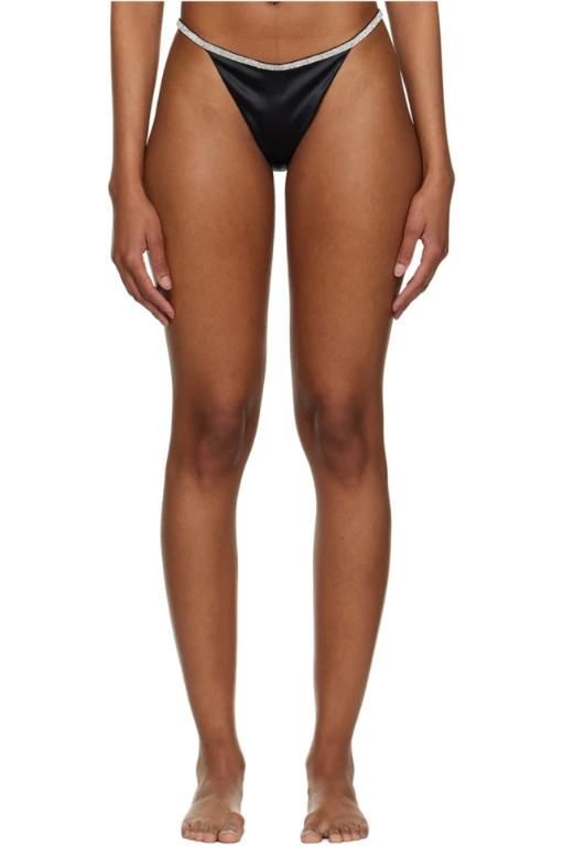 [NUE]Black Rosie Thong 231472F081000