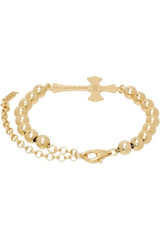 Other Brand | [VEERT]Gold The Plain Cross Bracelet