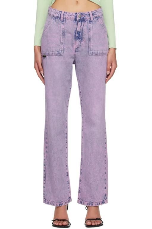 [AVAVAV]SSENSE Exclusive Purple Jeans 231094F069000