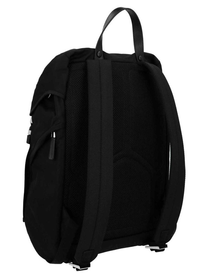 프라다 Re nylon logo backpack Black   2VZ135VHOL2DMGF0002 []