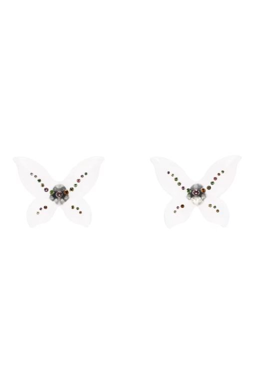 블루마린(BLUMARINE) | 실버 귀걸이 Silver B Earrings 14878511 | 트렌비