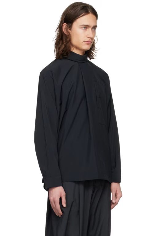 [옴므 플리세 이세이 미야케]Black Verso Shirt 241729M192005