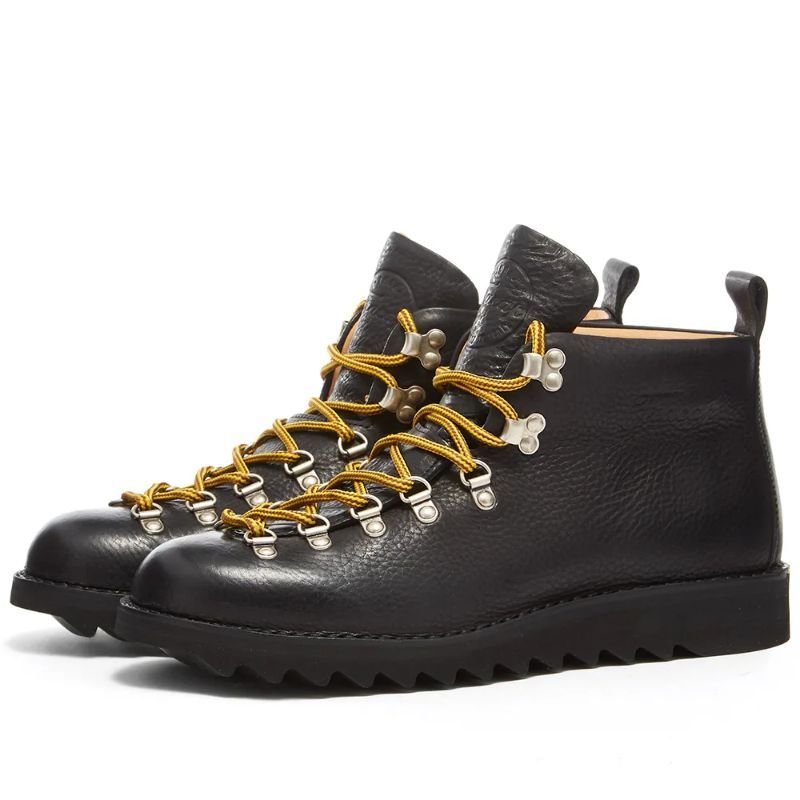 Fracap Fracap M120 Black Ripple Sole Scarponcino Boot M120-BRVS-BK