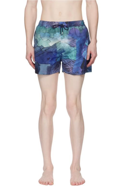 [폴스미스]Blue Narcissus Swim Shorts 241260M208004