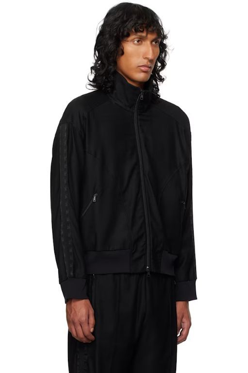 25 SS 아워레가시 블랙 저지 트랙 재킷 242803M202003