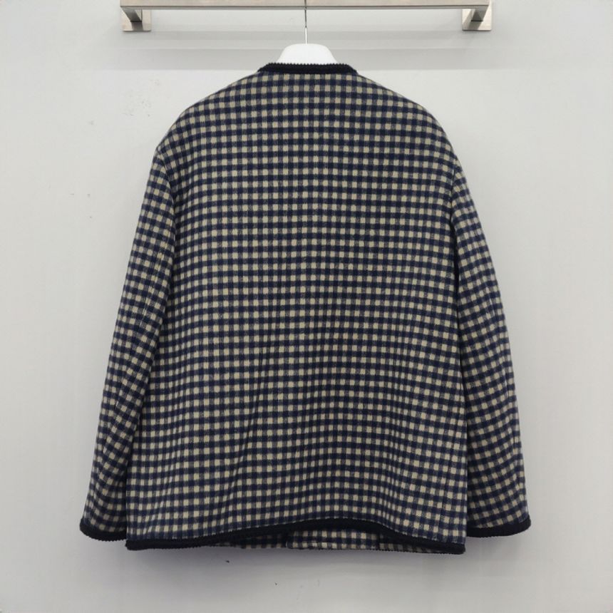 Gucci Interlocking G Wool Gingham Jacket 112218 120692245 | eBay