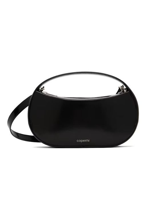 25 SS 코페르니 블랙 스몰 사운드 스와이프 메신저백 242325M170000