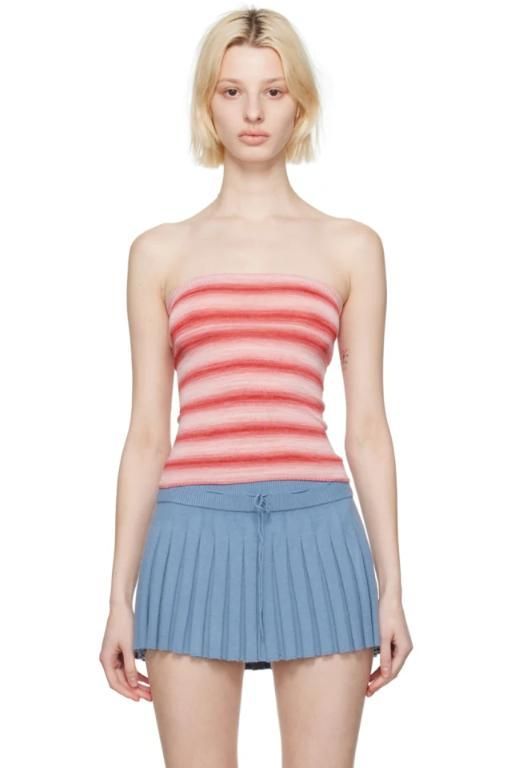 [GIMAGUAS]Red Ludo Camisole 231776F111023