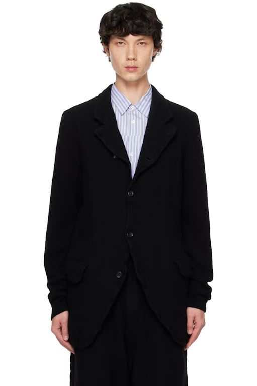 꼼데가르송(Comme Des Garcons) | 인디엠[22SS] 꼼데가르송 더블하트 후드짚업 블랙 294 | 트렌비