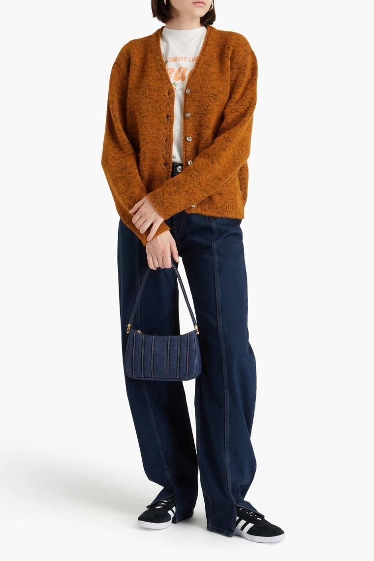리던 Marled knitted cardigan 1647597351248042