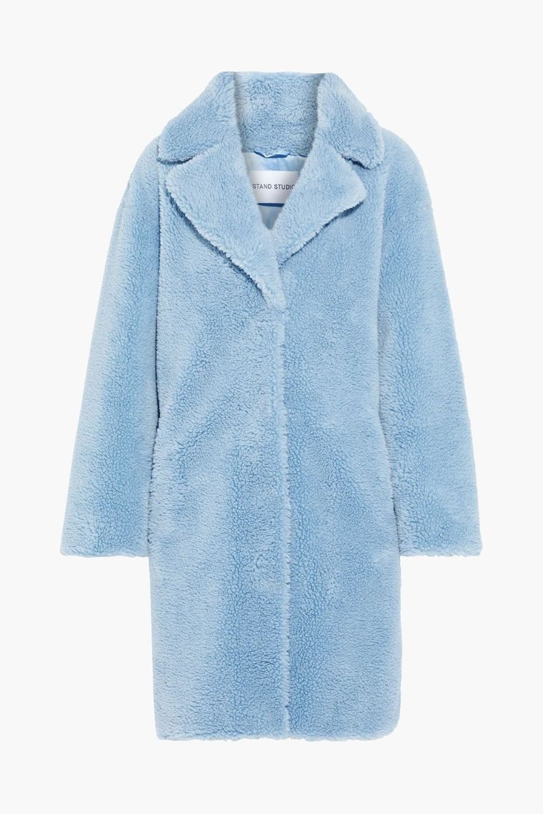 [NB07] 스탠드 스튜디오 여성 코트 Camille faux shearling coat 24665545640690905